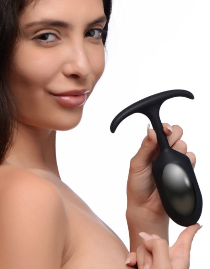 Picture of Premium Silicone Weighted Anal Plug - Large