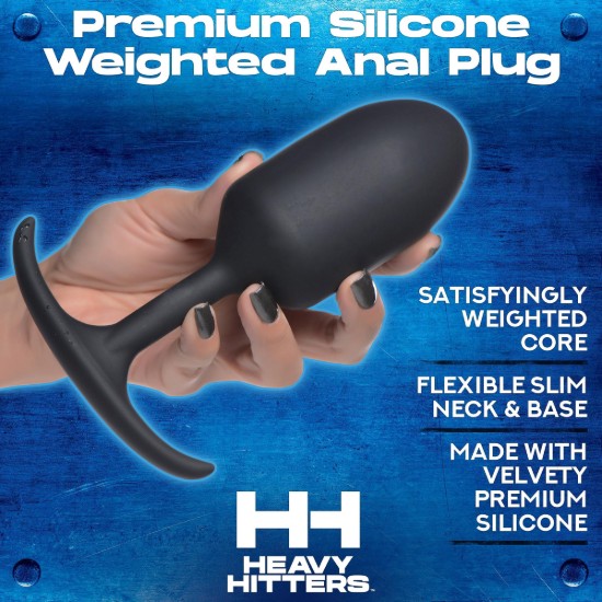 Picture of Premium Silicone Weighted Anal Plug - XL