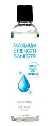 Picture of Anti-Bacterial Maximum Strength Hand Sanitizer - 8oz