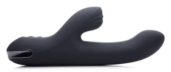 Picture of 5 Star 13X Silicone Pulsing and Vibrating Rabbit - Black