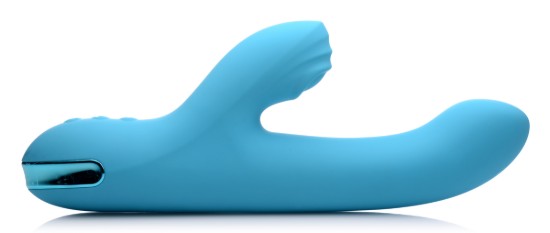 Picture of 5 Star 13X Silicone Pulsing and Vibrating Rabbit - Teal