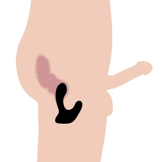 Picture of 10X P-Pulse Taint Tapping Silicone Prostate Stimulator with Remote