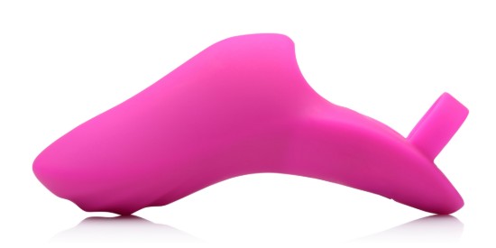 Picture of 7X Finger Bang Her Pro Silicone Vibrator - Pink