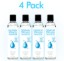 Picture of Anti-Bacterial Maximum Strength Hand Sanitizer 8oz 4-Pack