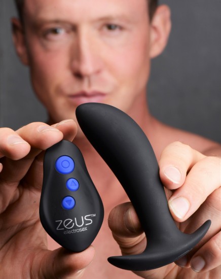 Picture of 64X Pro-Shocker Vibrating and E-stim Prostate Plug