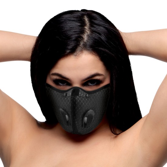 Picture of Black Fetish Face Mask
