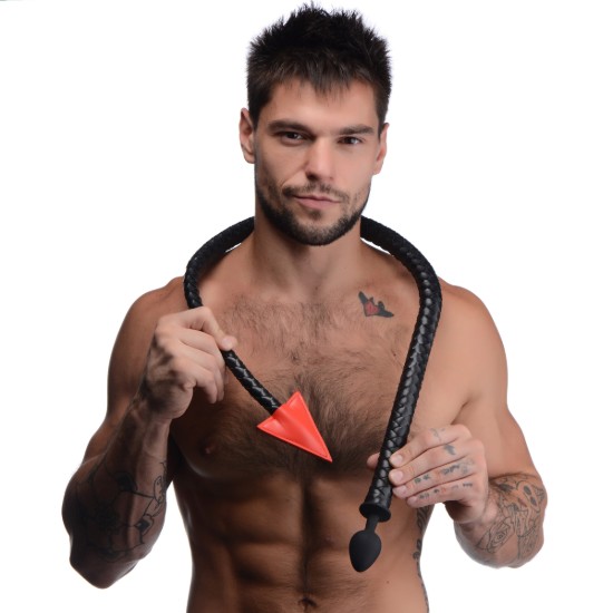 Picture of Hellbound Braided Devil Tail Anal Plug