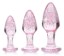 Picture of Glitter Gem Anal Plug Set - Pink
