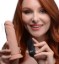 Picture of Power Player 28X Vibrating Silicone Dildo with Remote - Light