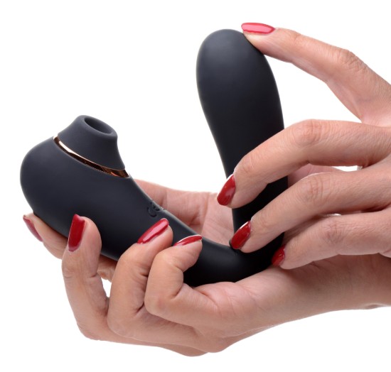 Picture of Shegasm Pose 7X Bendable Suction Silicone Vibrator