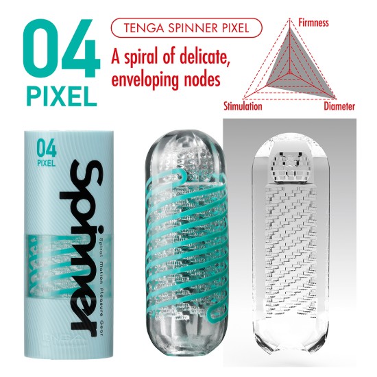 Picture of Tenga Spinner - 04 Pixel Stroker