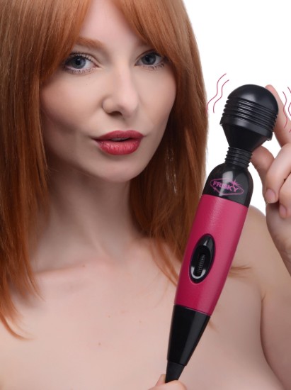 Picture of Playful Pleasure Multi-Speed Vibrating Wand - Pink