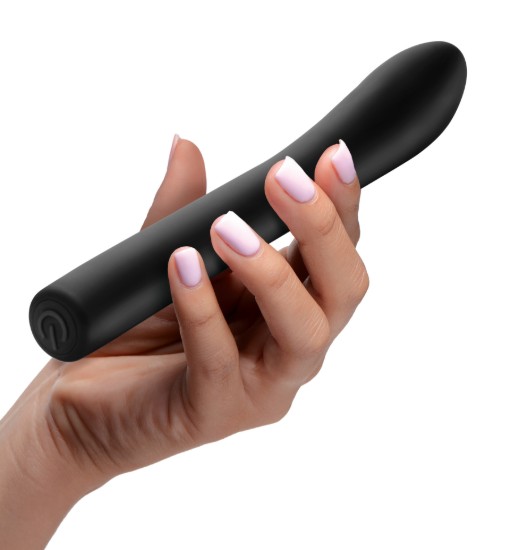 Picture of 5 Star 9X Come-Hither G-Spot Silicone Vibrator - Black