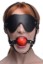 Picture of Blindfold Harness and Red Ball Gag