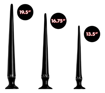 Picture of Slim Tapered Anal Hose Training Set