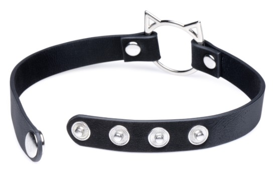 Picture of Kinky Kitty Ring Slim Choker - Black