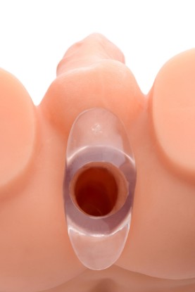 Picture of Clear View Hollow Anal Plug - Large
