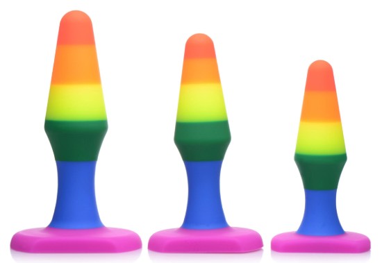 Picture of Rainbow Ready Silicone Anal Set