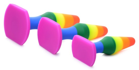 Picture of Rainbow Ready Silicone Anal Set
