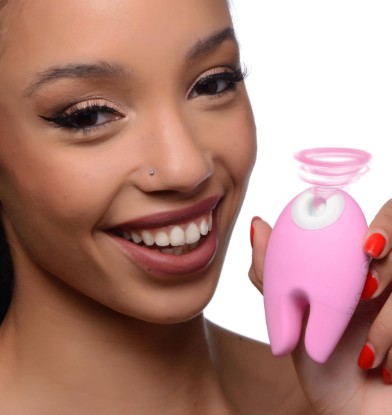 Picture of Sucky Bunny Silicone Clitoral  Stimulator - Pink