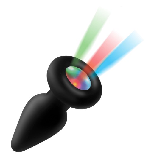 Picture of Light Up Silicone Anal Plug - Small