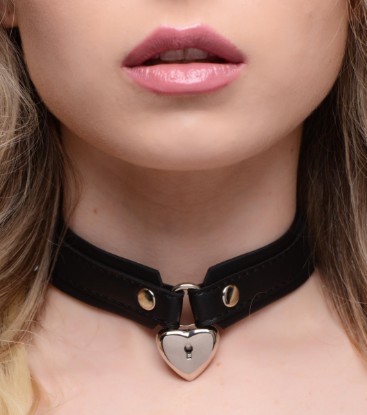 Picture of Locking Heart Collar