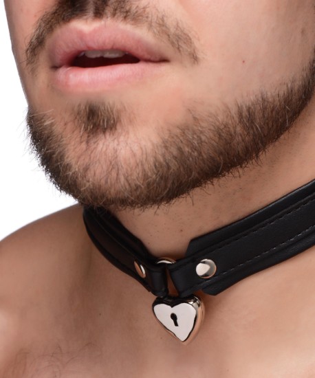 Picture of Locking Heart Collar