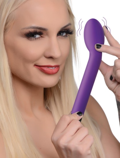 Picture of 10X Silicone G-Spot Vibrator - Purple