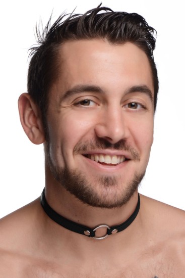 Picture of Sex Pet Leather Choker with Silver Ring