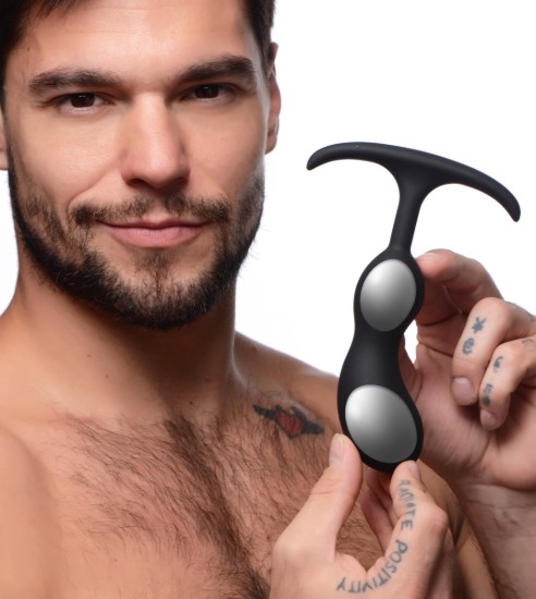 Picture of Premium Silicone Weighted Prostate Plug - Medium