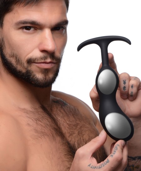 Picture of Premium Silicone Weighted Prostate Plug - XL
