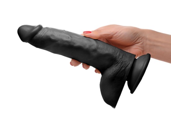 Picture of Beefy Brad 9 inch Dildo with Balls - Black
