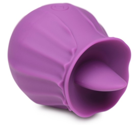 Picture of Bloomgasm Wild Violet 10X Silicone Clit Licking Stimulator - Purple