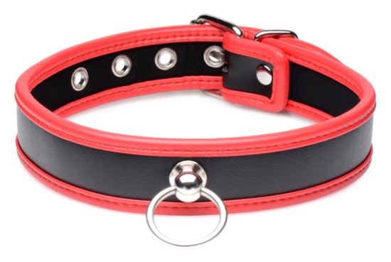 Picture of Scarlet Pet Red Collar with O-Ring