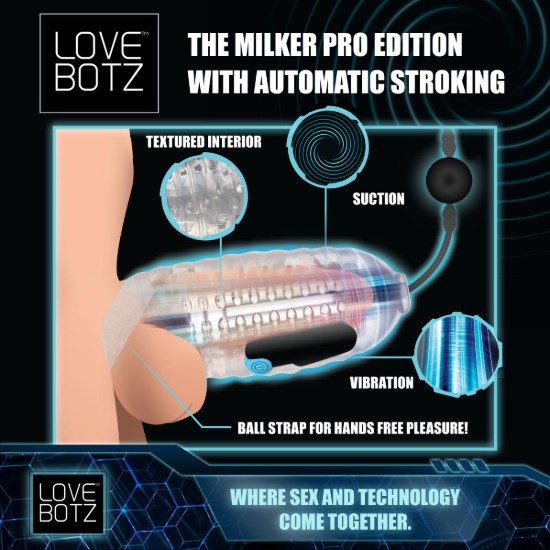 Picture of The Milker Pro Edition with Automatic Stroking, Suction and Vibration