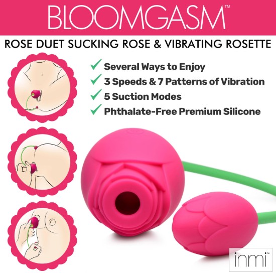 Picture of Bloomgasm Rose Duet Sucking Rose and Vibrating Rosette