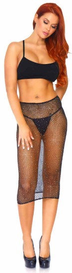 Picture of Crystalized Fishnet Tube Dress