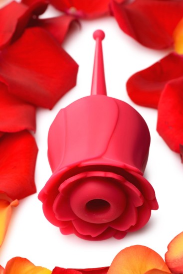 Picture of Bloomgasm Rose Buzz 7X Silicone Clit Stimulator and Vibrator