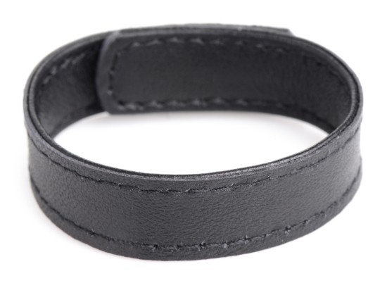 Picture of Leather and Velcro Cock Ring