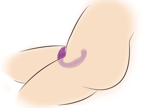 Picture of 5X Come Hither Silicone Vibrator with Remote Control