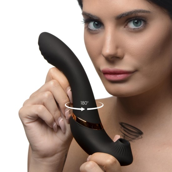Picture of 7X Swivel Sucker 180 Rotating Silicone Suction Vibrator