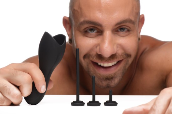 Picture of 10X Vibrating Penis Head Teaser with Urethral Sounds