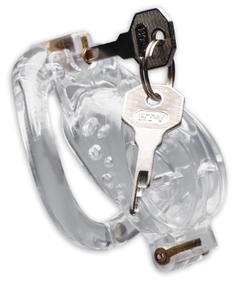 Picture of Lockdown Customizable Chastity Cage - Clear