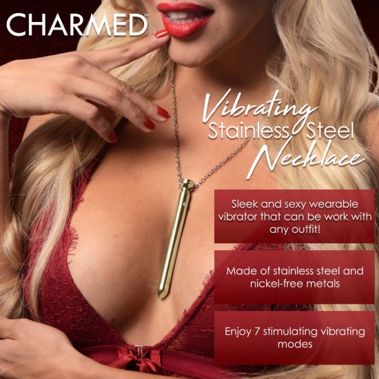 Picture of 7X Vibrating Necklace - Gold