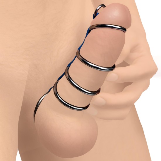 Picture of Leather and Steel Gates of Hell - Blue