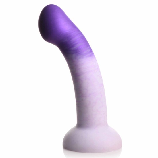 Picture of G-Swirl G-Spot Silicone Dildo - Purple