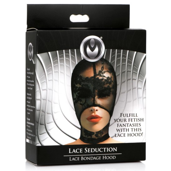 Picture of Lace Seduction Bondage Hood