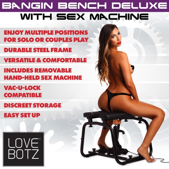 Picture of Deluxe Bangin Bench with Sex Machine