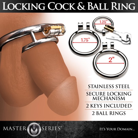 Picture of Locking Cock and Ball Ring