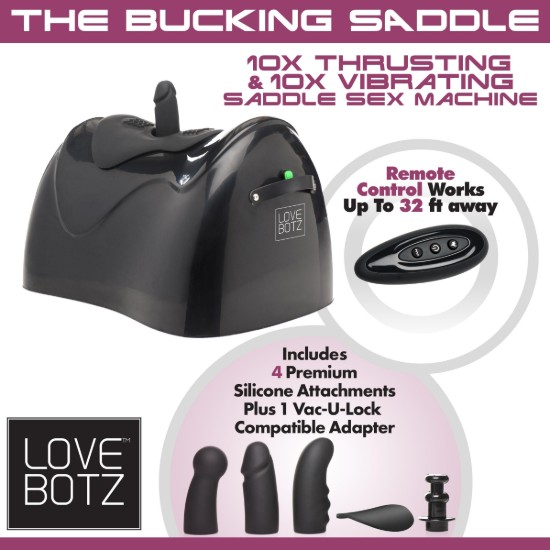 Picture of The Bucking Saddle 10X Thrusting and Vibrating Saddle Sex Machine